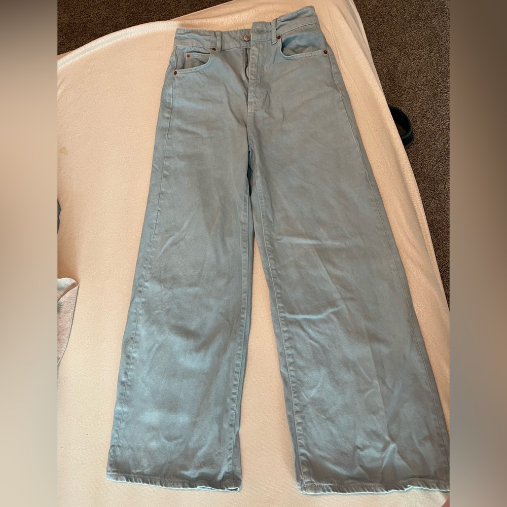 Zara Light Blue Denim Jeans